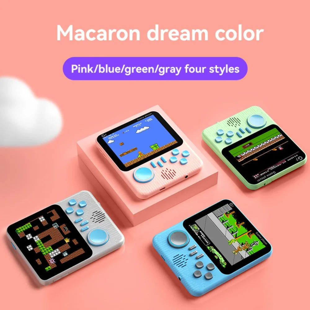 G7 Retro Handheld Game Console, 3.5-Inch LCD