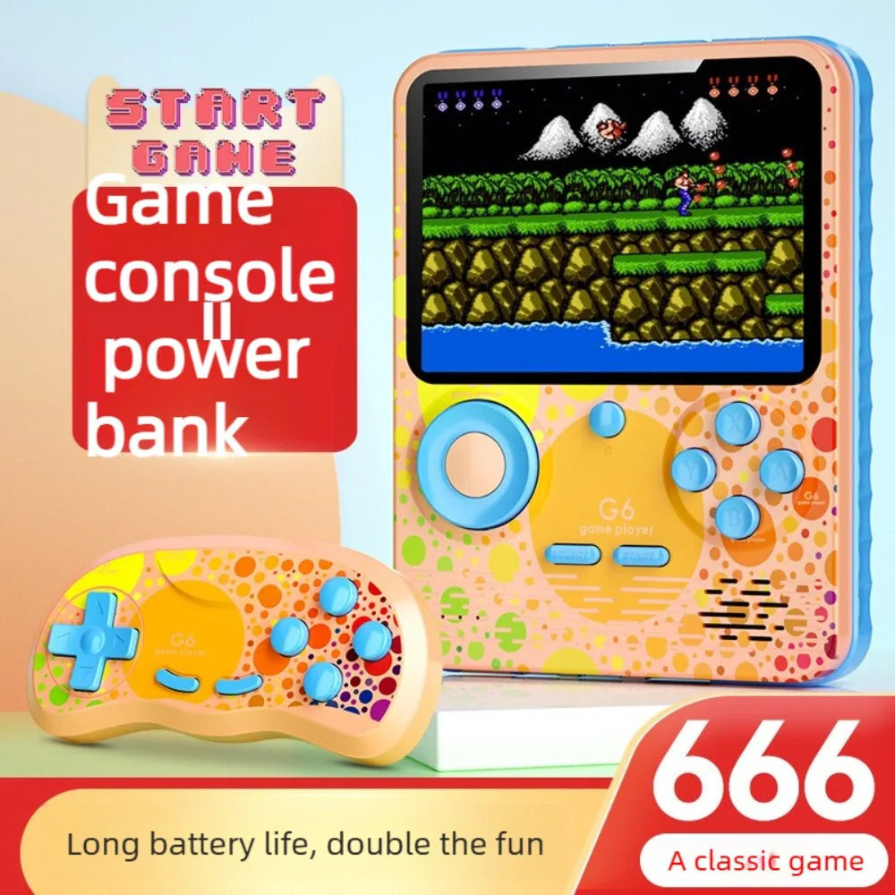 G7 Retro Handheld Game Console, 3.5-Inch LCD