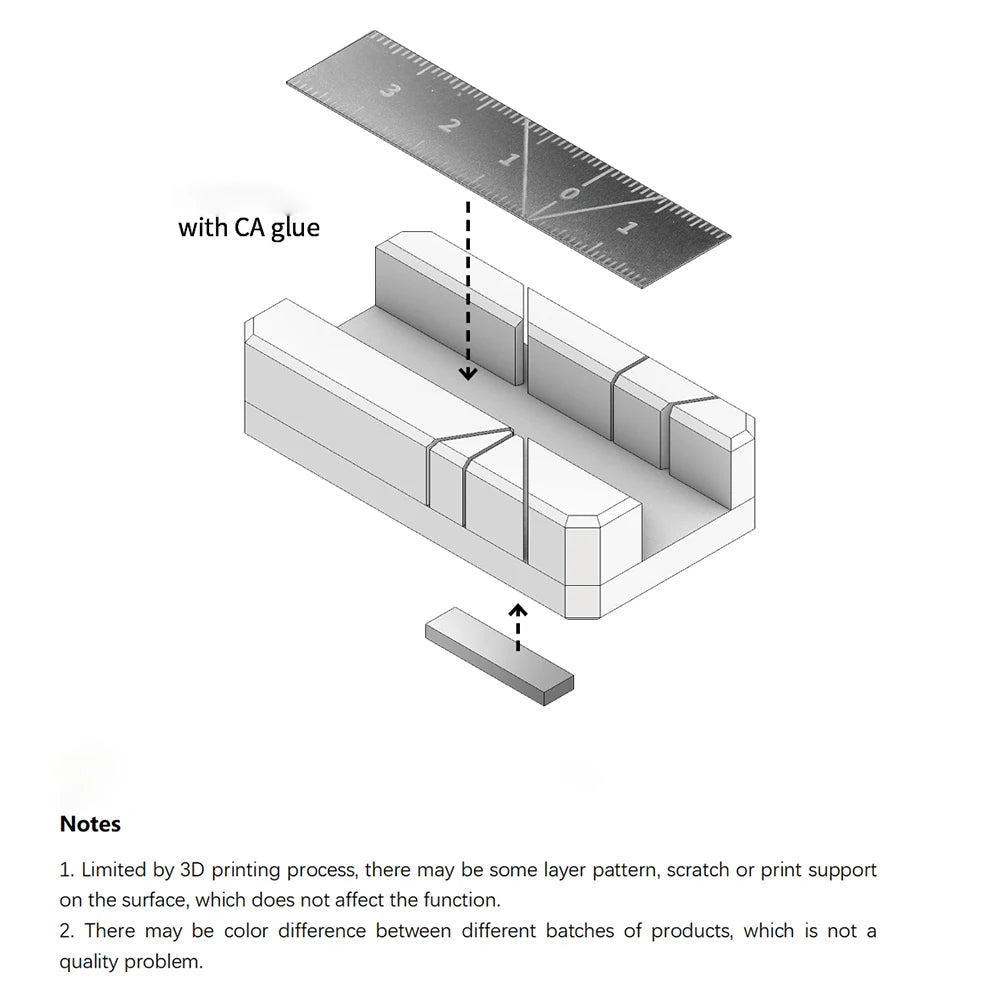 fixed angle cutting auxiliary tools