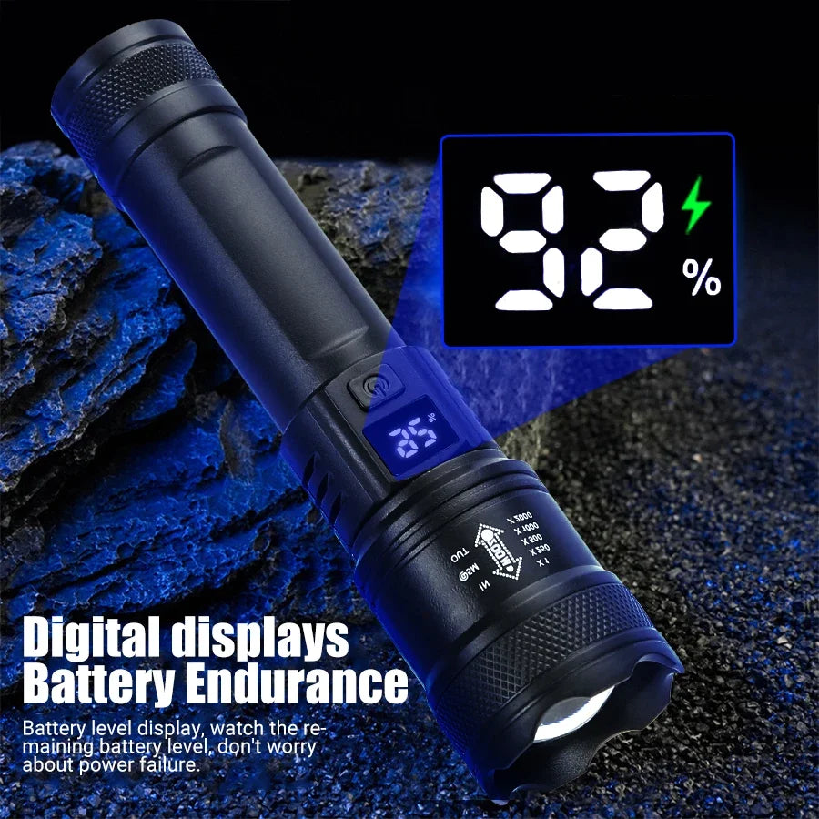 High Powerful Led Flashlights 2000LM