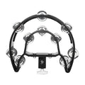 Drum Circle Double Row Rattle Drum Rings Tambourine