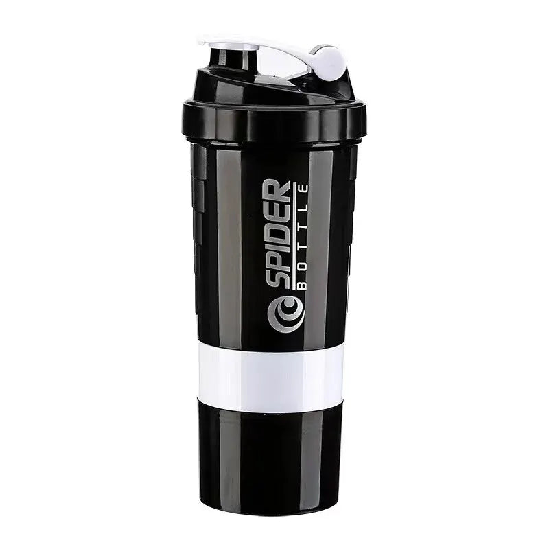 3 Layers Protein Shaker Bottle