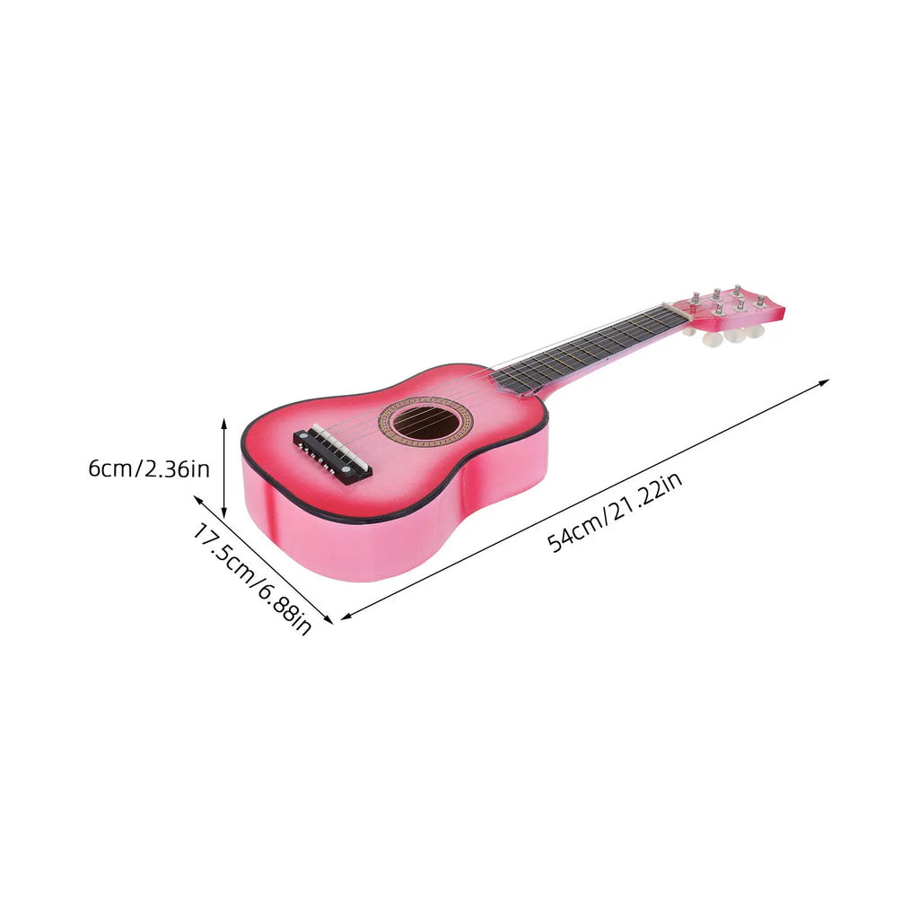 21 Inch Wooden Mini Guitar for Kids