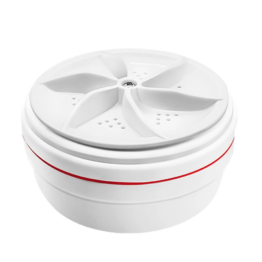 Portable Mini Turbo Washer Removes Dirt Ultrasonic Turbo Washer