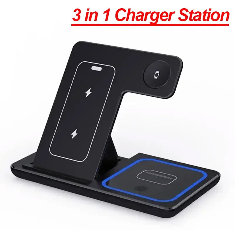 3 in 1 Foldable Wireless Charger