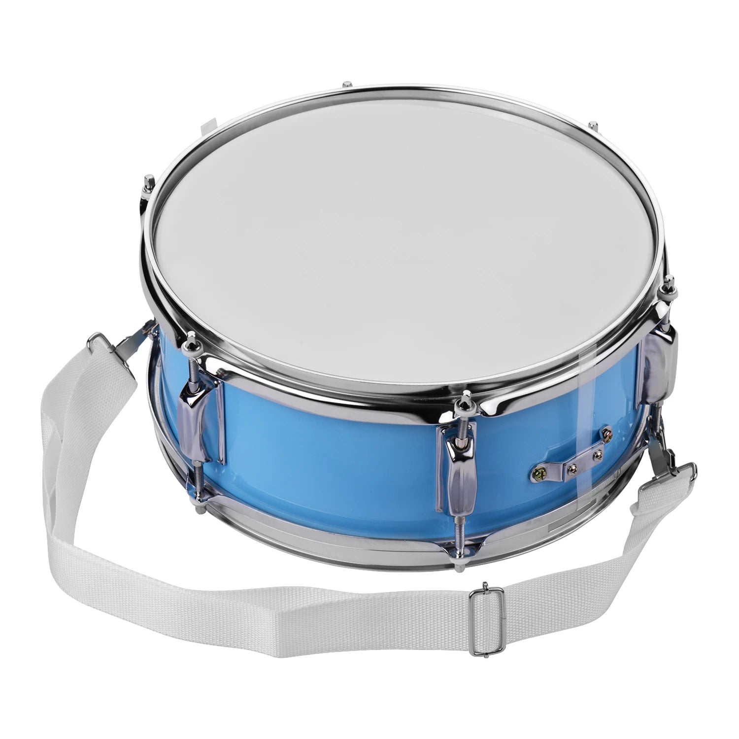 12inch Snare Drum Head with Drumsticks and Shoulder Strap