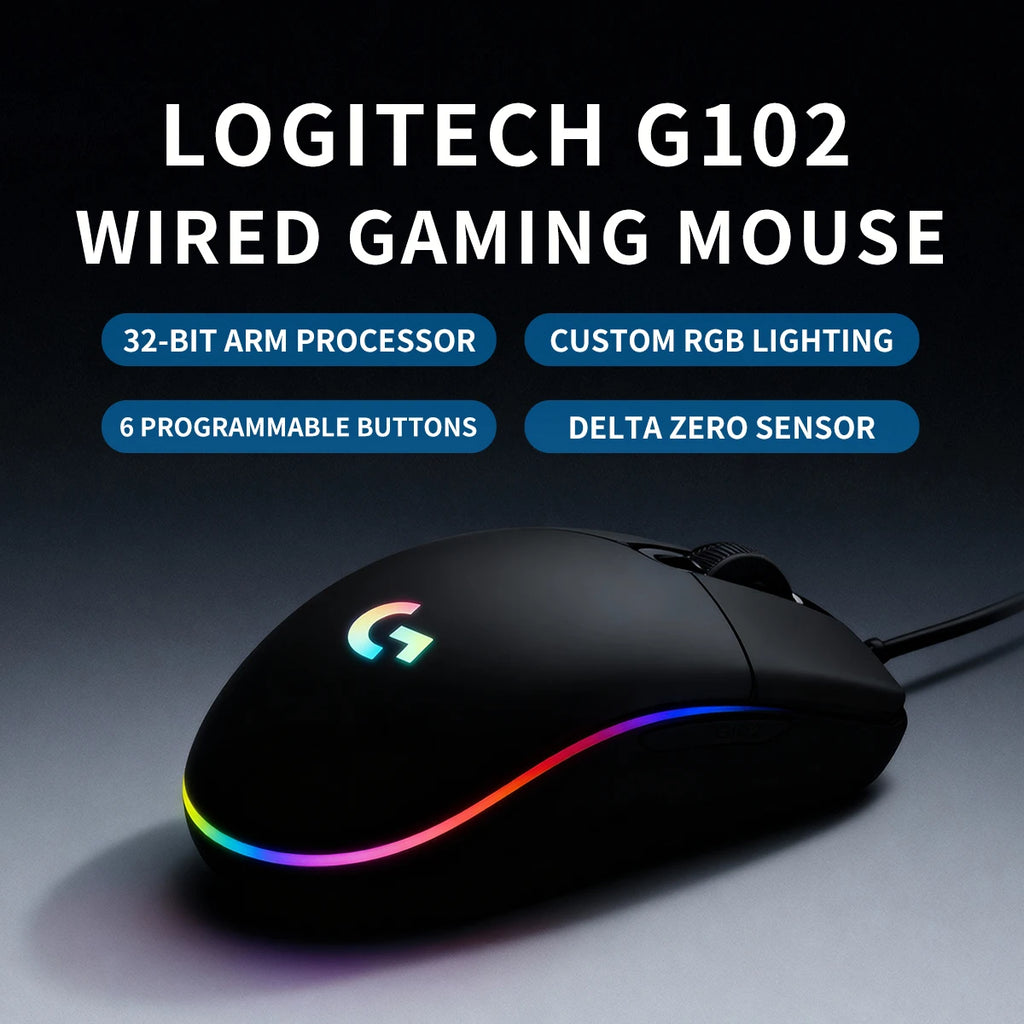 Logitech G102 wired gaming mouse