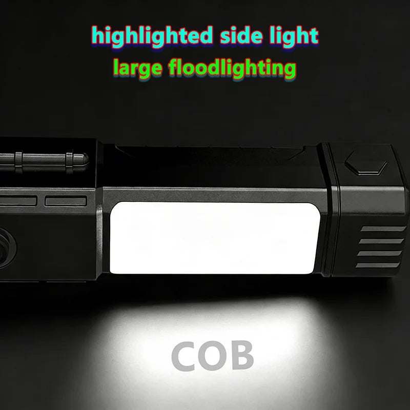 Led Flashlight with Safety Features