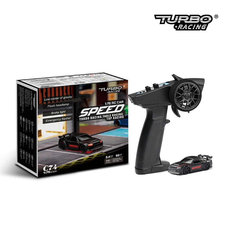 Turbo Racing Drift Remote Control Car With Gyro Radio Full Proportional RC Toys