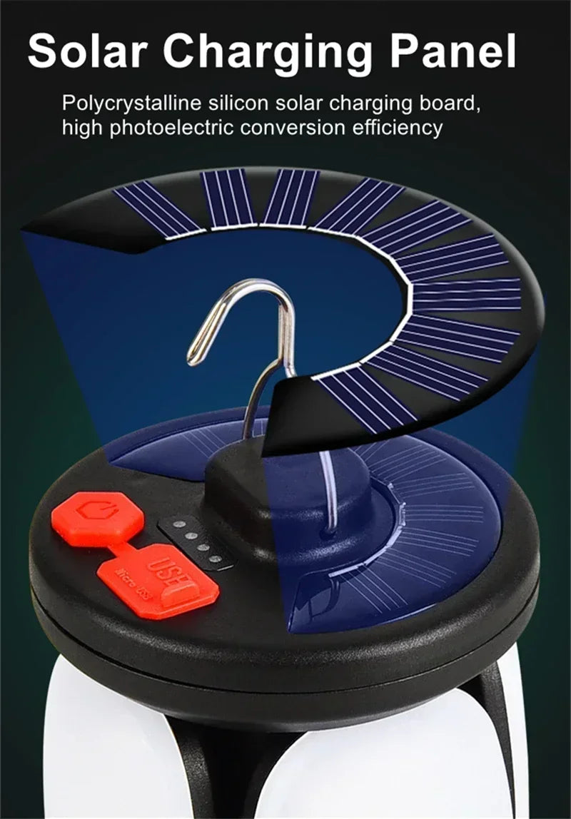 Solar LED Camping Lantern