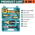 8/9/12/13Piece Tools Set General House hold Hand Tool Kit