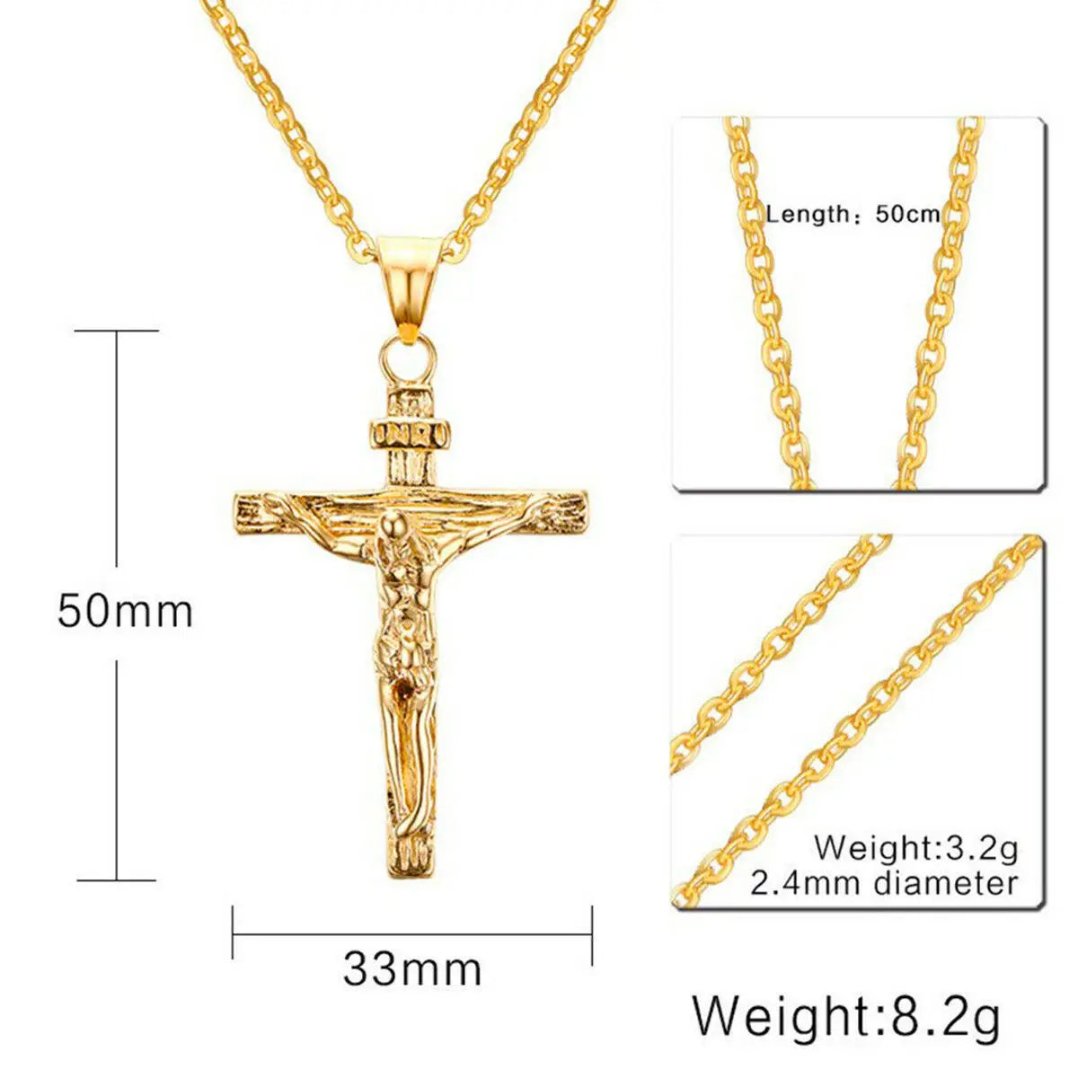 CrucifixMetal Cross Pendant