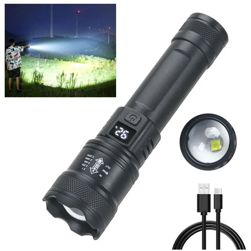 High Powerful Led Flashlights 2000LM