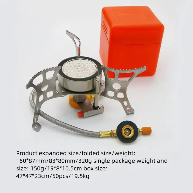 Camp Stove Portable Wind-Resistant