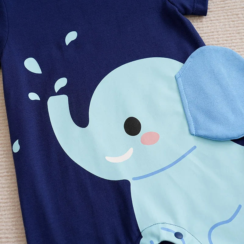 Newborn Elephant Jumpsuit